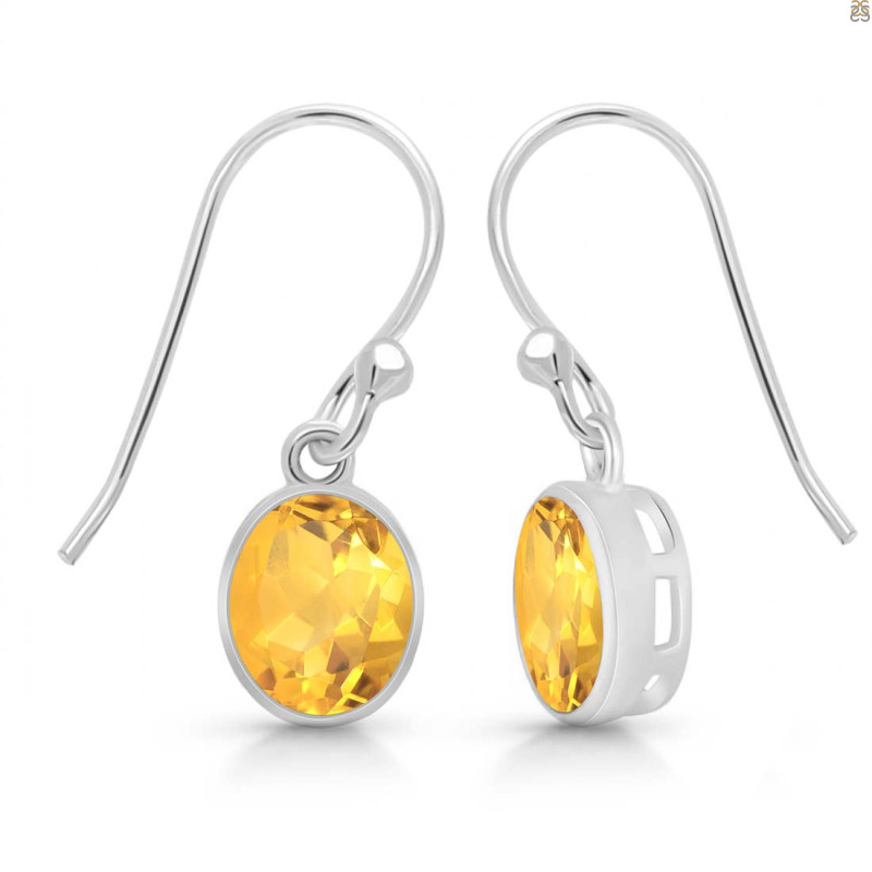 Citrine Earring