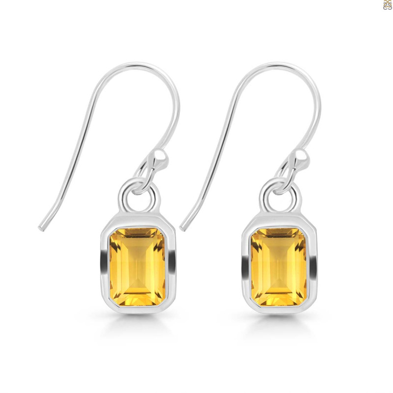 Citrine Earring CIT-RDE-550.