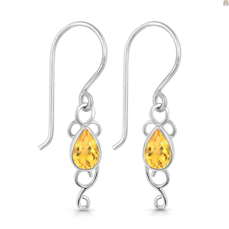 Citrine Earring