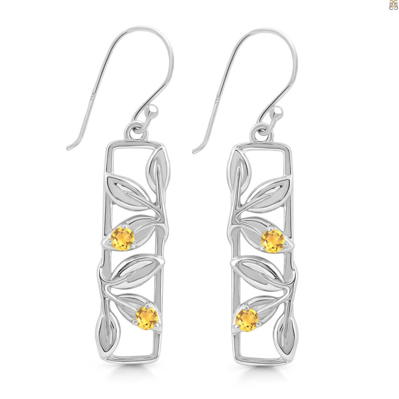 Citrine Earring