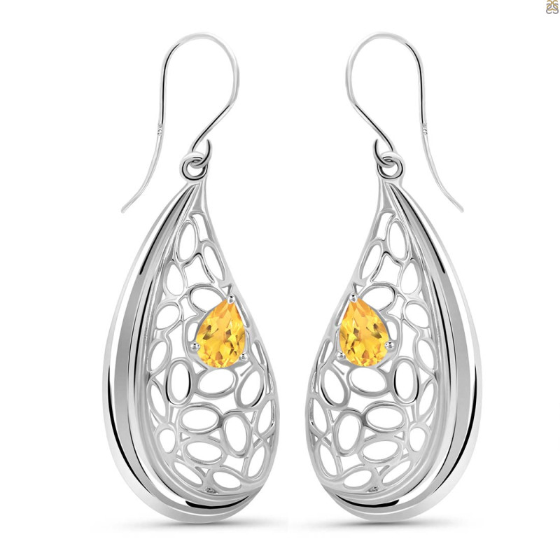 Citrine Earring