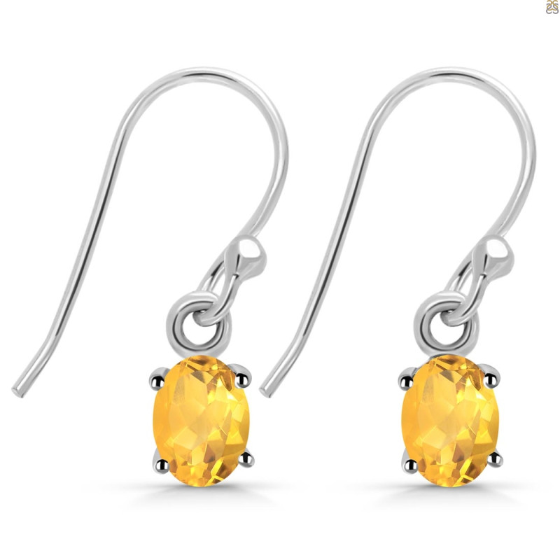 Citrine Earring