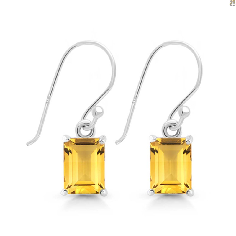Citrine Earring CIT-RDE-675.
