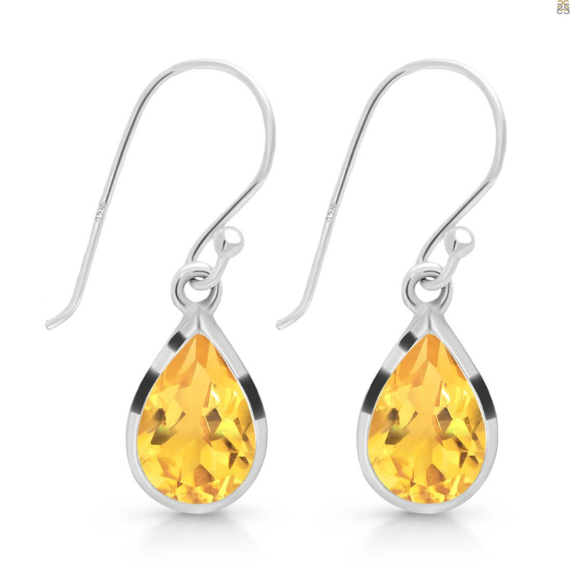 Citrine Earring CIT-RDE-707.
