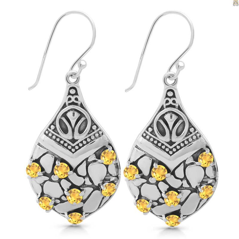 Citrine Earring