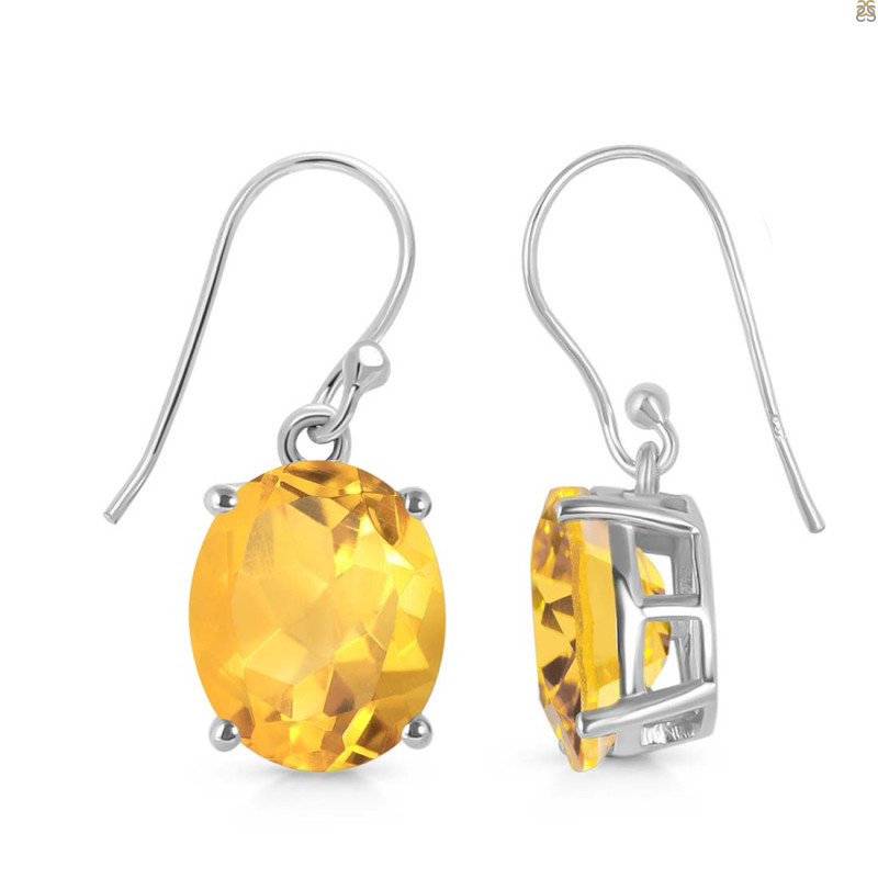 Citrine Earring