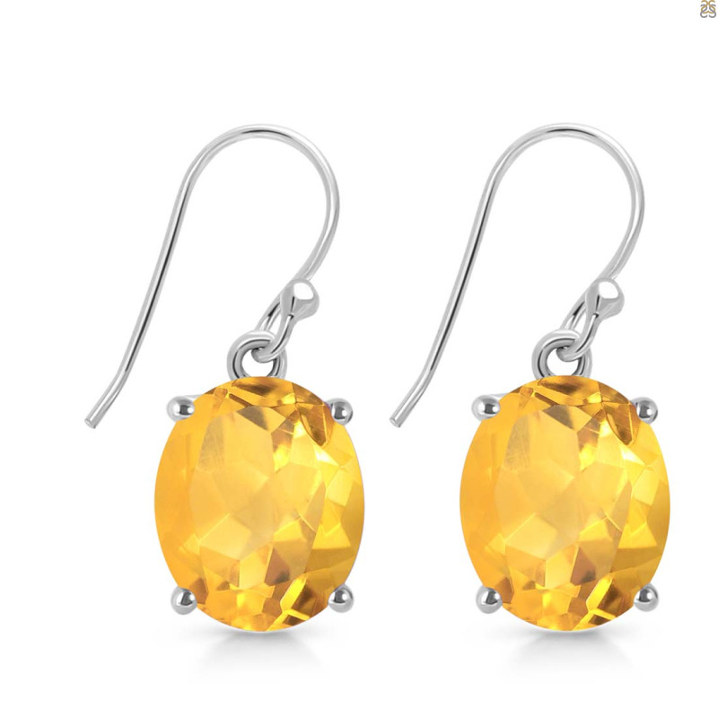 Citrine Earring CIT-RDE-868.
