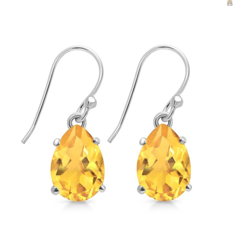 Citrine Earring CIT-RDE-869.