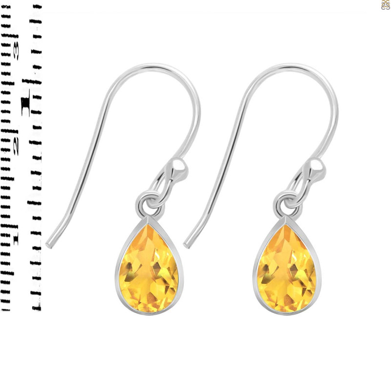 Citrine Earring CIT-RDE-995.