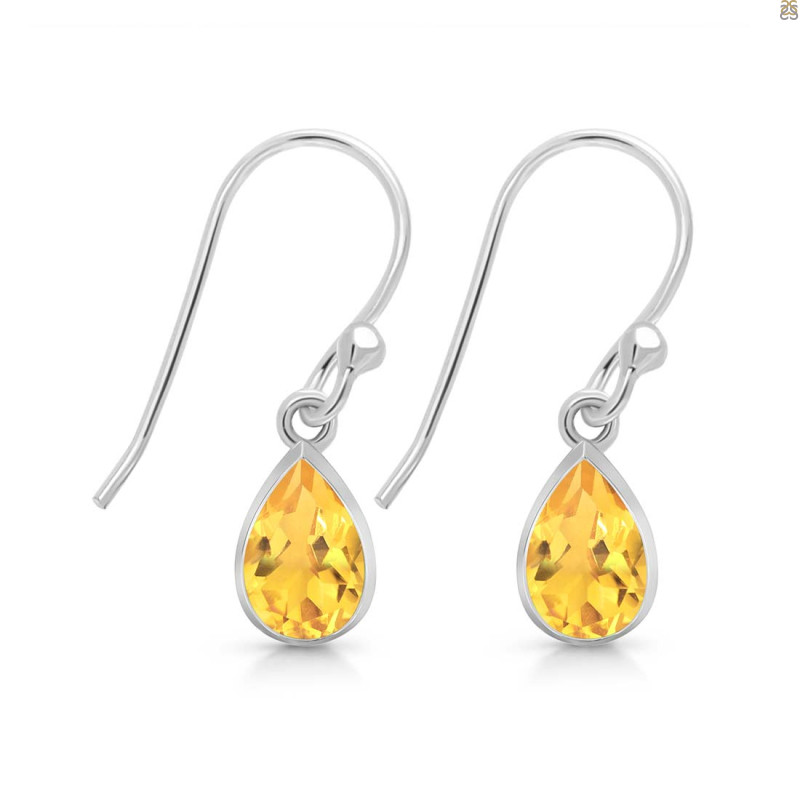 Citrine Earring CIT-RDE-995.