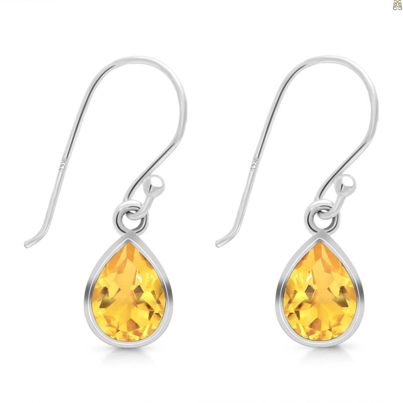Citrine Earring CIT-RDE-996.