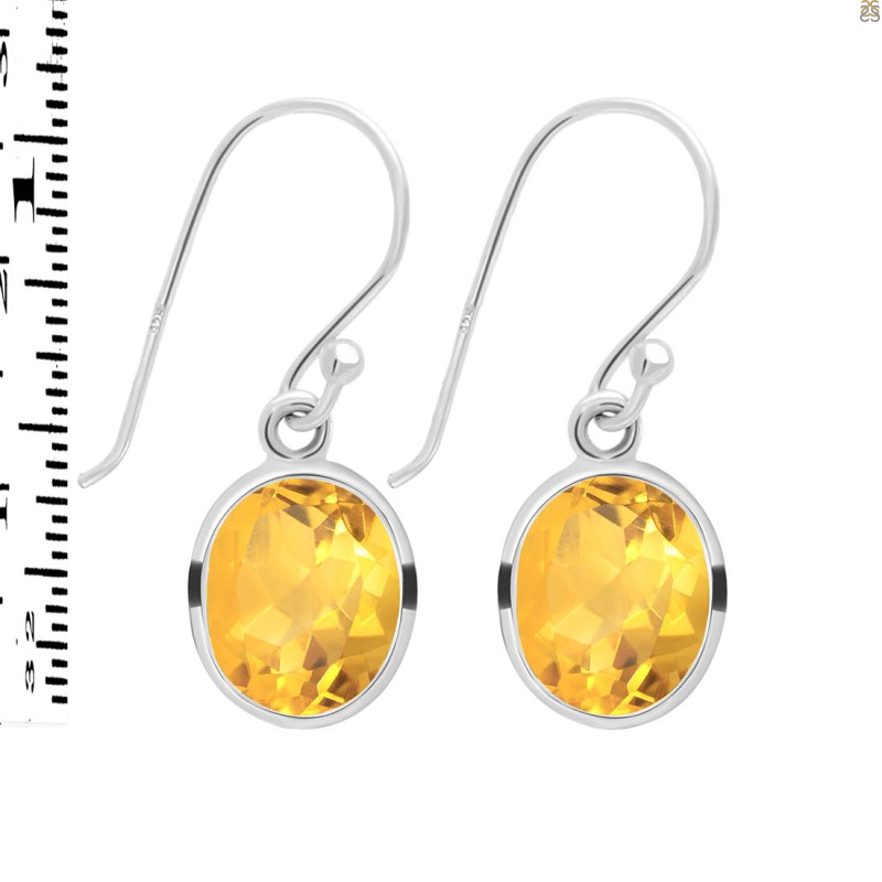 Citrine Earring CIT-RDE-997.