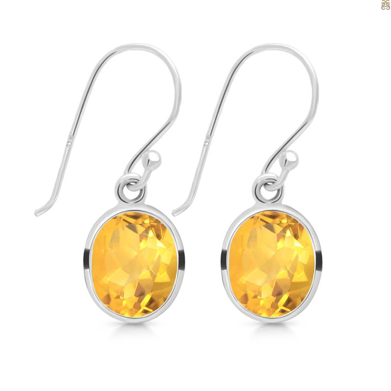 Citrine Earring CIT-RDE-997.