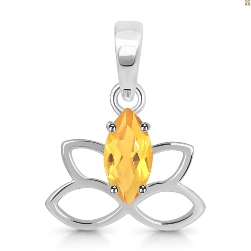 Citrine Butterfly Pendant CIT-RDEP-883.