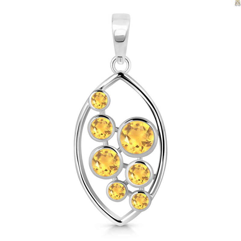 Citrine Pendant CIT-RDP-33.