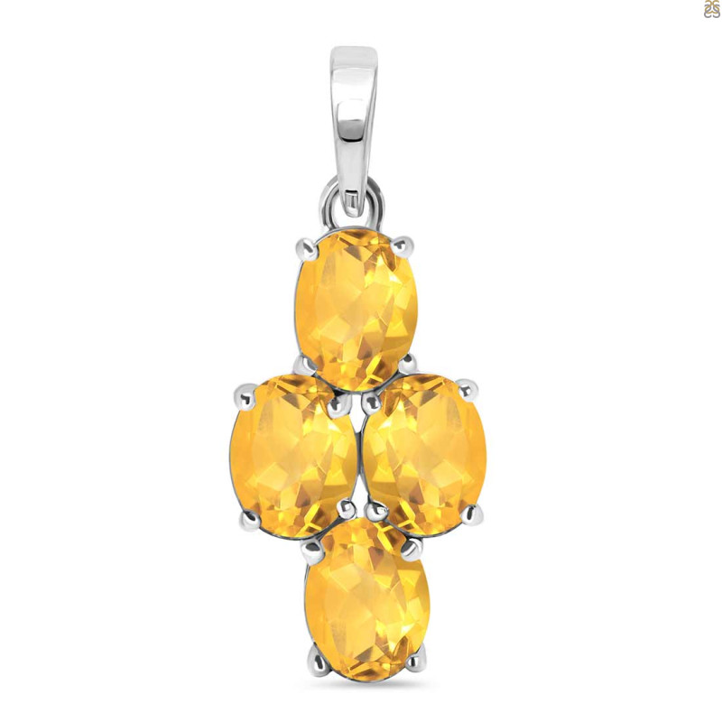Citrine Pendant CIT-RDP-383.