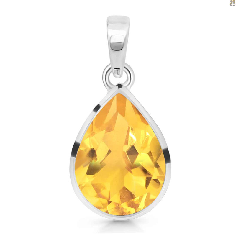Citrine Pendant CIT-RDP-455.