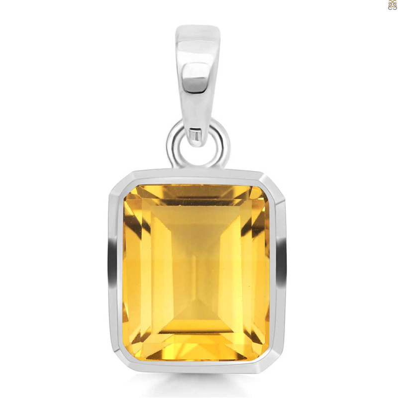 Citrine Pendant CIT-RDP-462.