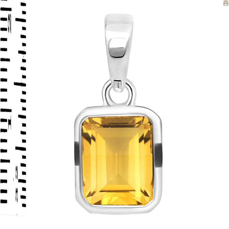 Citrine Pendant CIT-RDP-464.