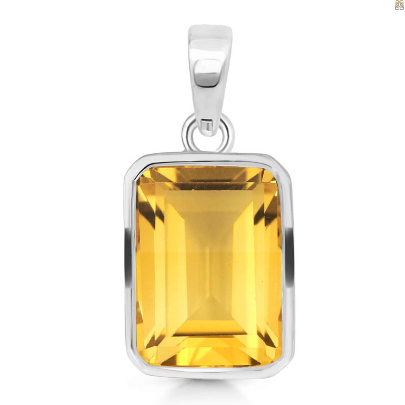 Citrine Pendant CIT-RDP-465.
