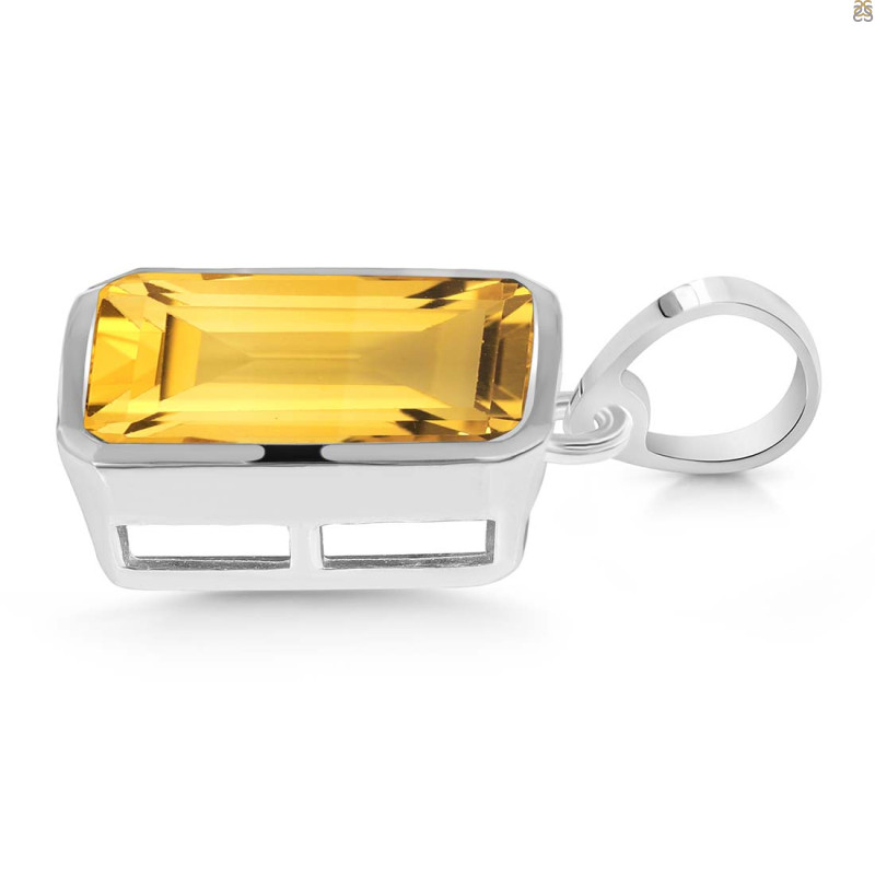 Citrine Pendant CIT-RDP-465.
