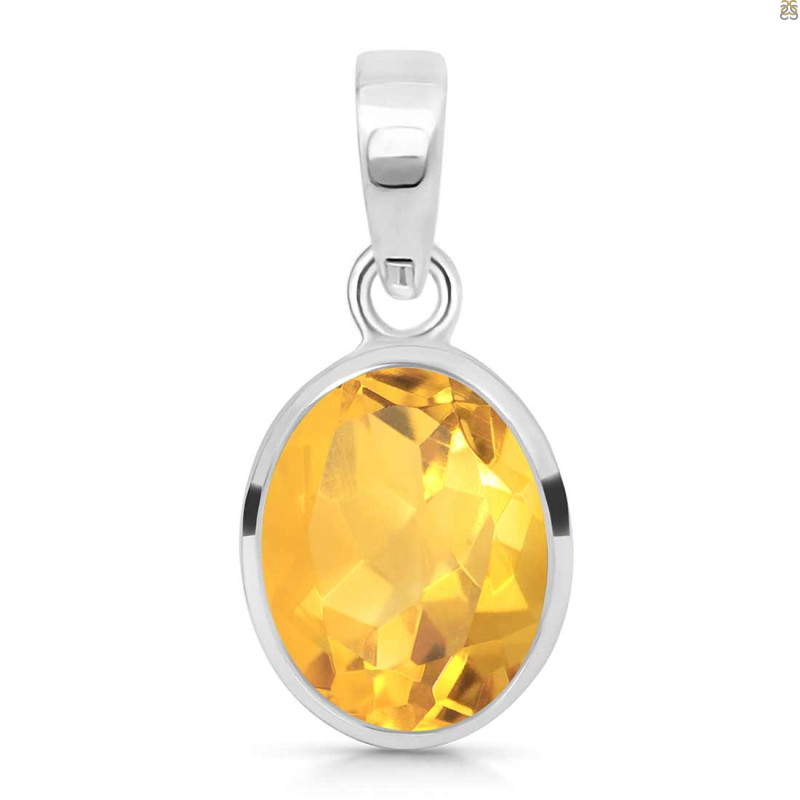 Citrine Pendant CIT-RDP-466.