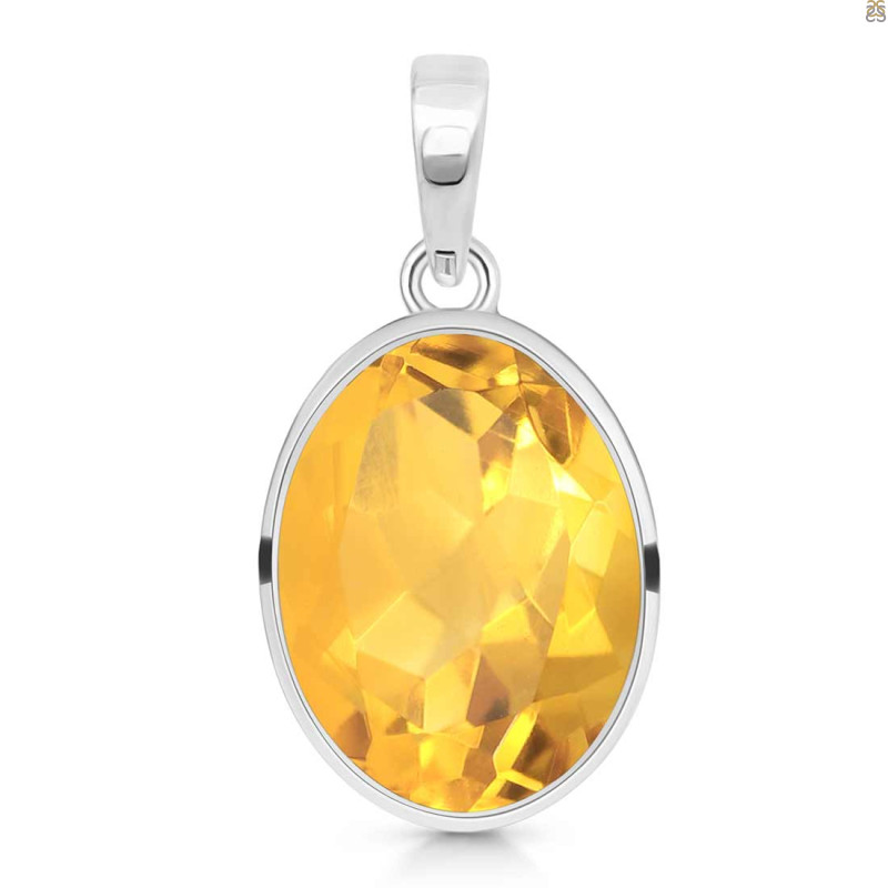 Citrine Pendant CIT-RDP-467.