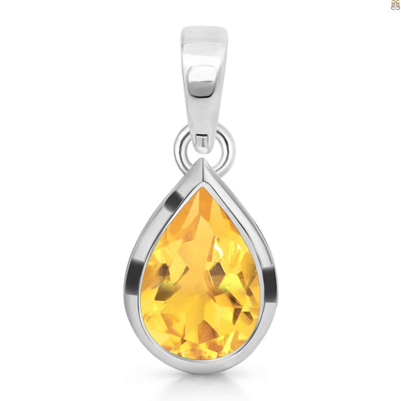 Citrine Pendant CIT-RDP-468.