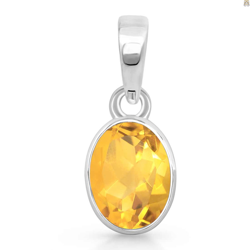 Citrine Pendant CIT-RDP-469.