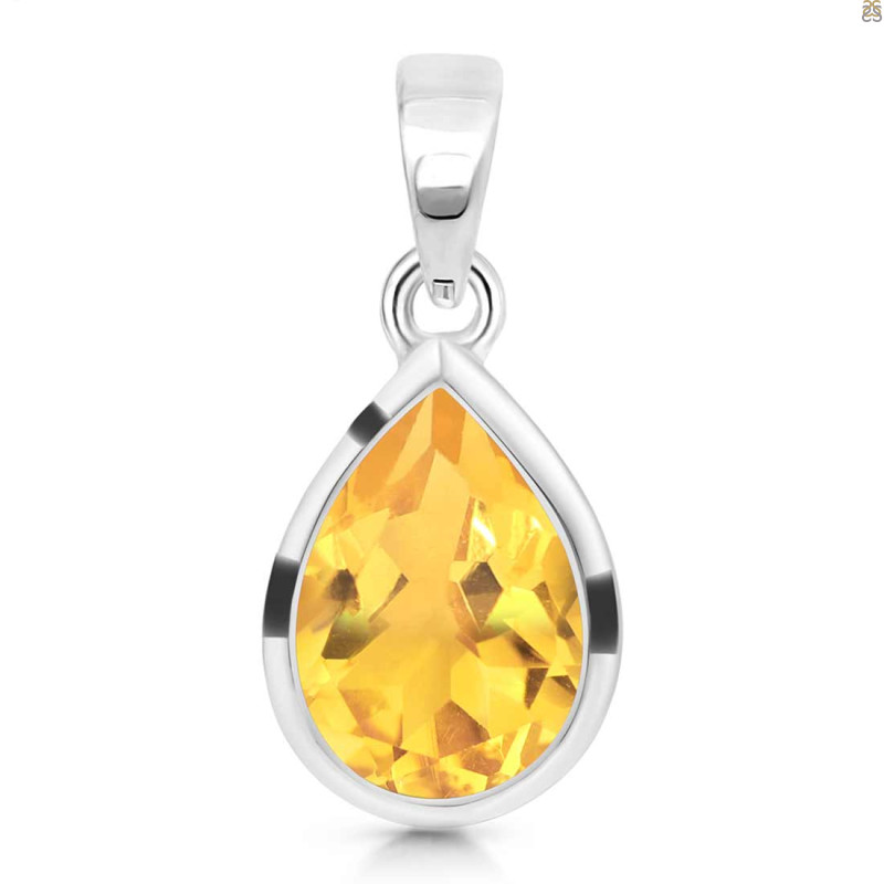 Citrine Pendant CIT-RDP-470.