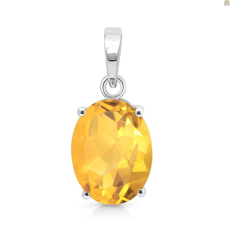 Citrine Pendant CIT-RDP-479.