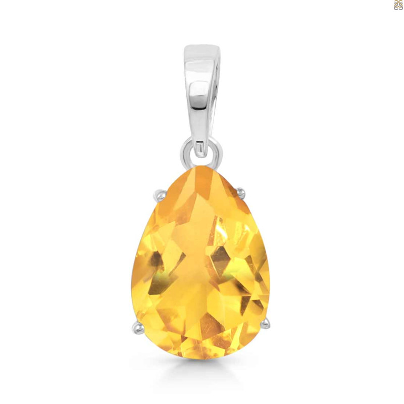 Citrine Pendant CIT-RDP-483.