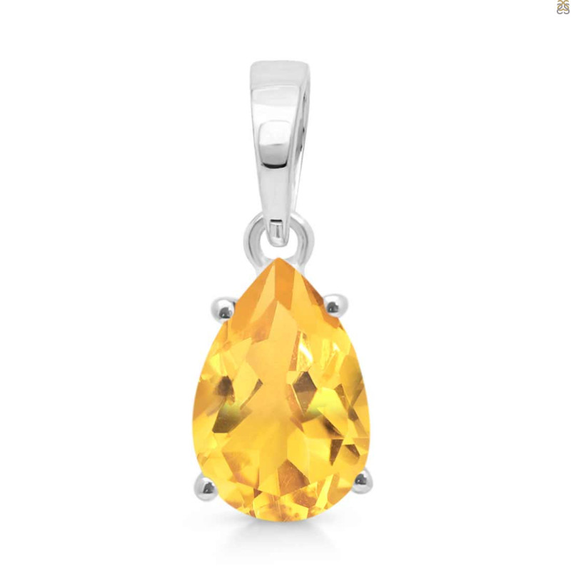 Citrine Pendant CIT-RDP-484.