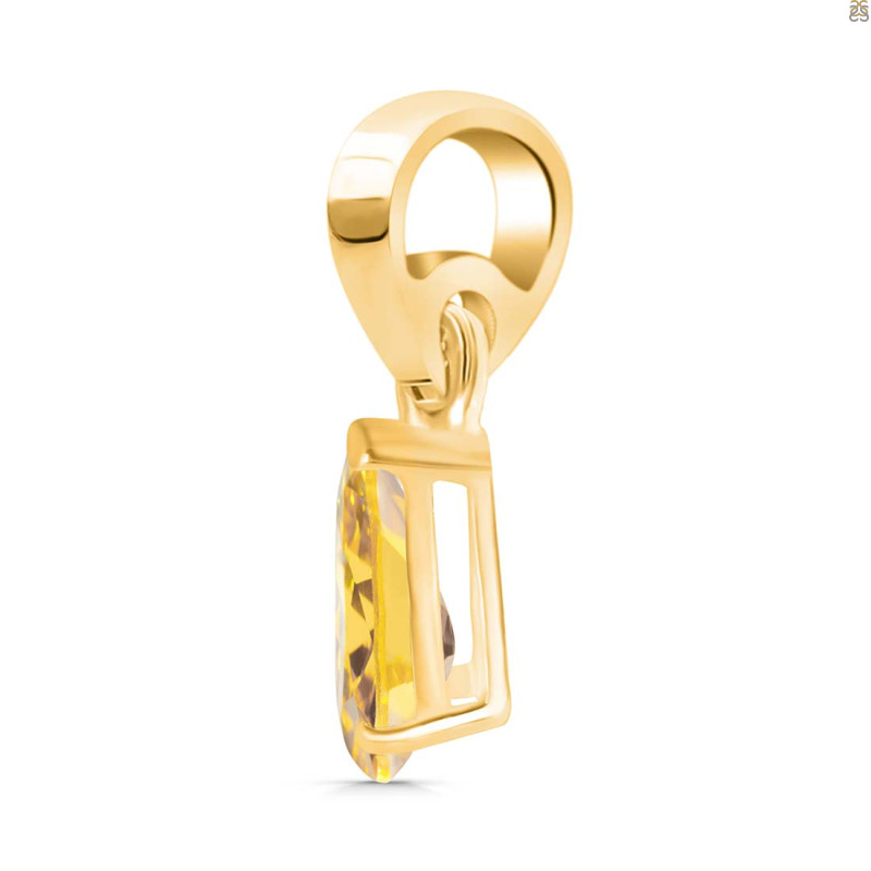 Citrine Pendant CIT-RDP-757.