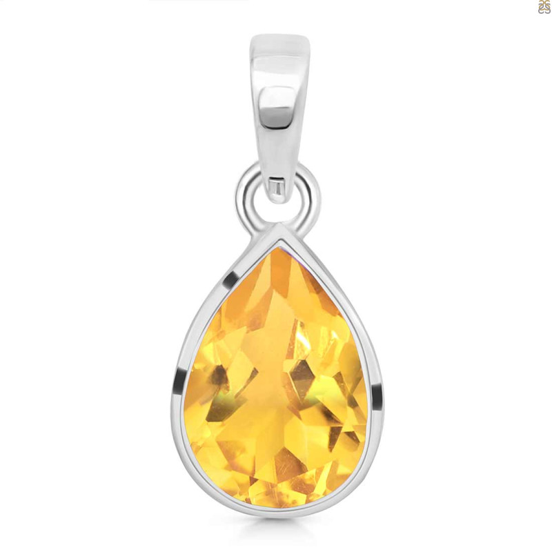 Citrine Pendant CIT-RDP-790.