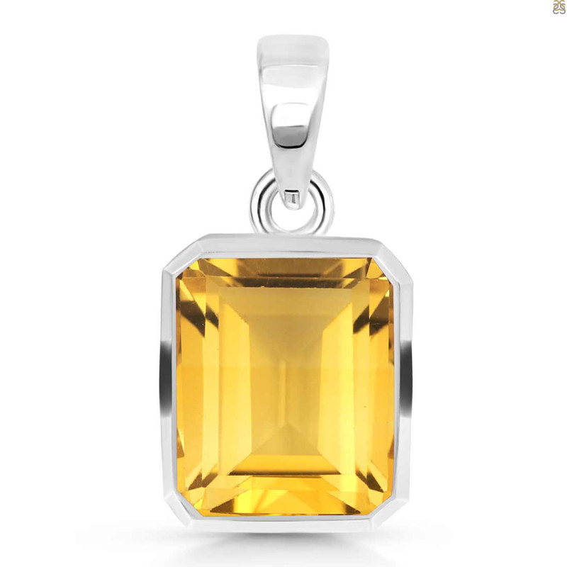 Citrine Pendant CIT-RDP-791.