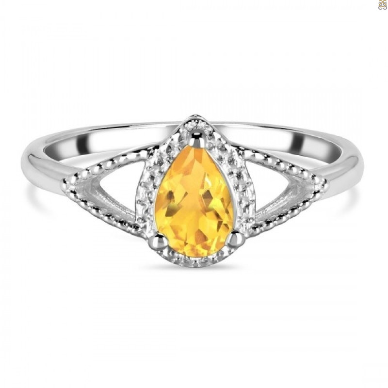 Citrine Ring CIT-RDR-11.