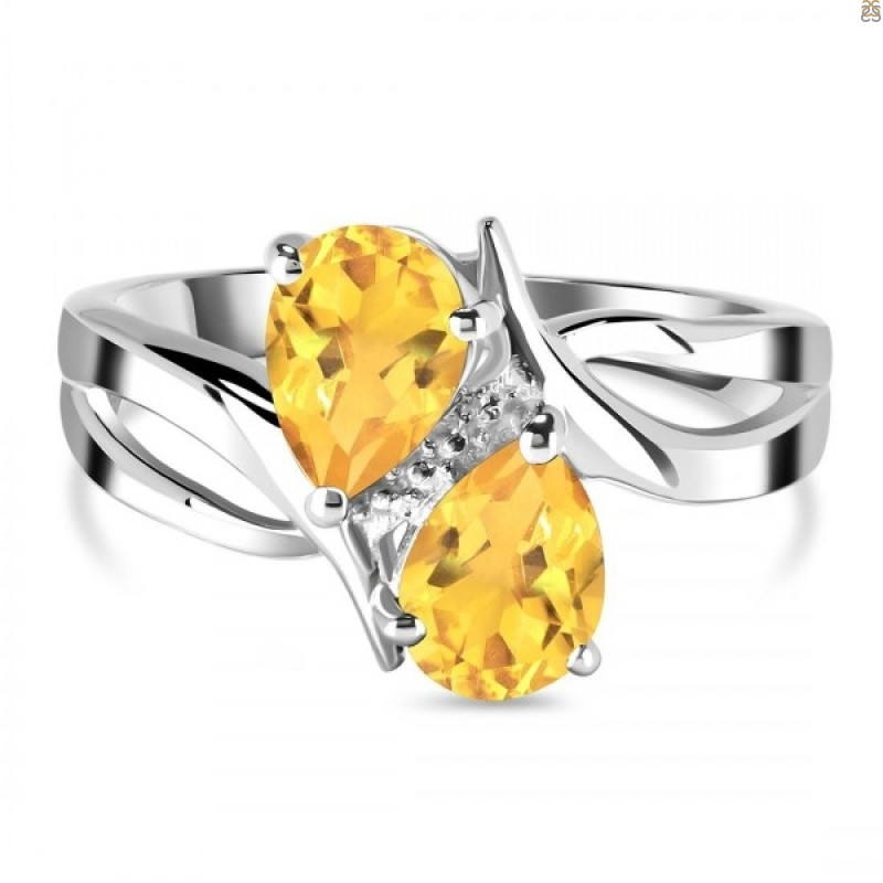 Citrine Ring CIT-RDR-12.