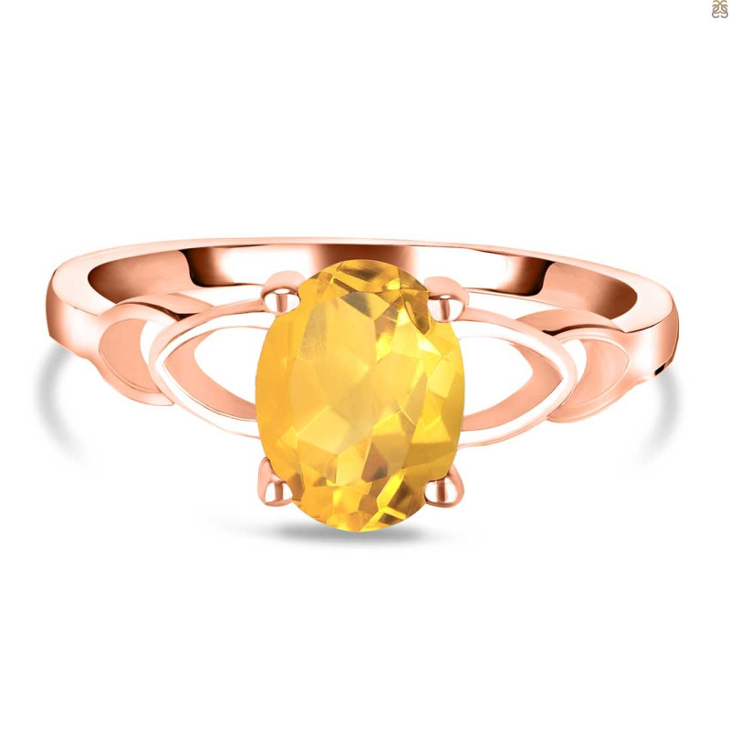 Citrine Ring CIT-RDR-14.