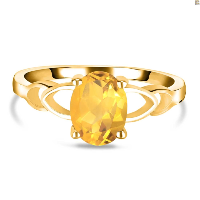 Citrine Ring CIT-RDR-14.