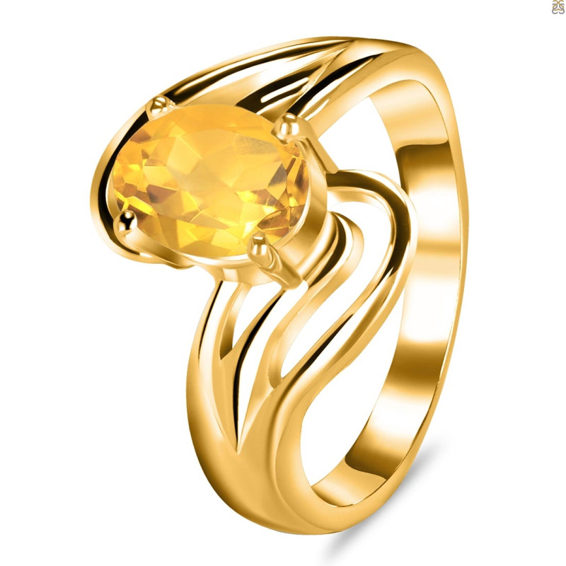 Citrine Ring CIT-RDR-16.