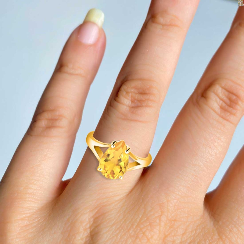 Citrine Ring CIT-RDR-2123.