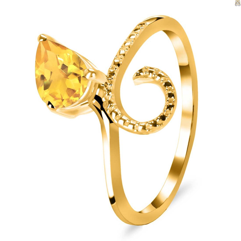 Citrine Ring CIT-RDR-3.