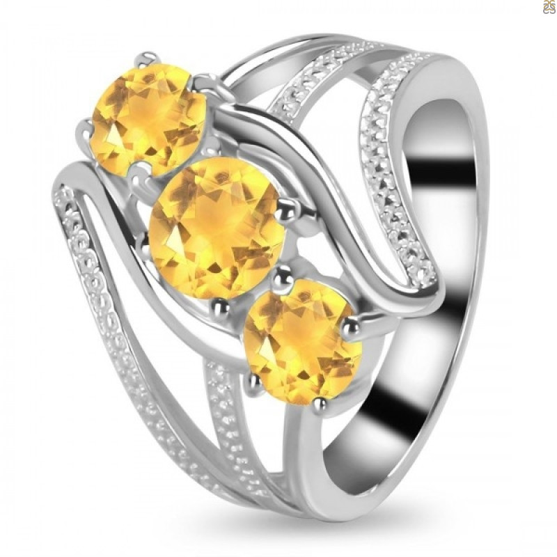 Citrine Ring CIT-RDR-37.