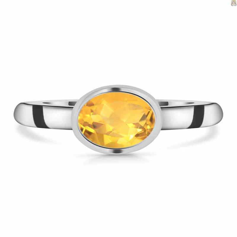 Citrine Ring CIT-RDR-4026.