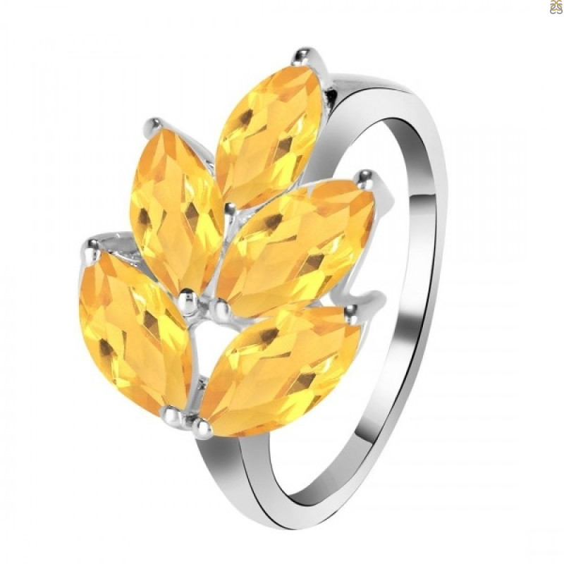Citrine Ring CIT-RDR-8.