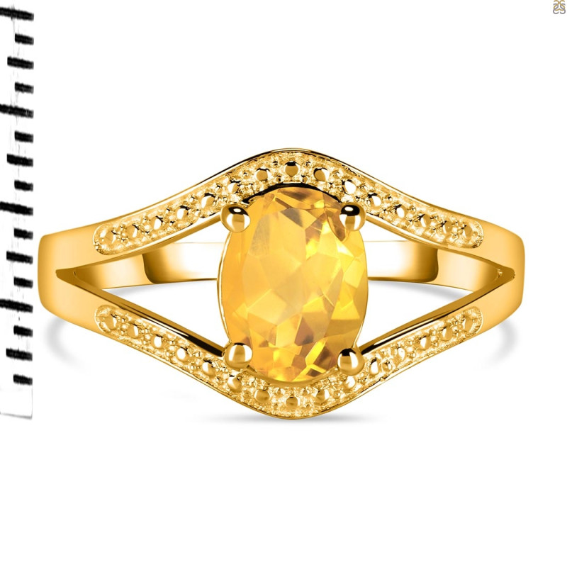 Citrine Ring CIT-RDR-9.