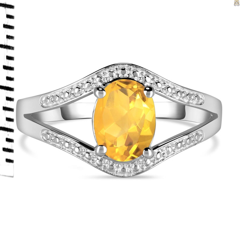 Citrine Ring CIT-RDR-9.