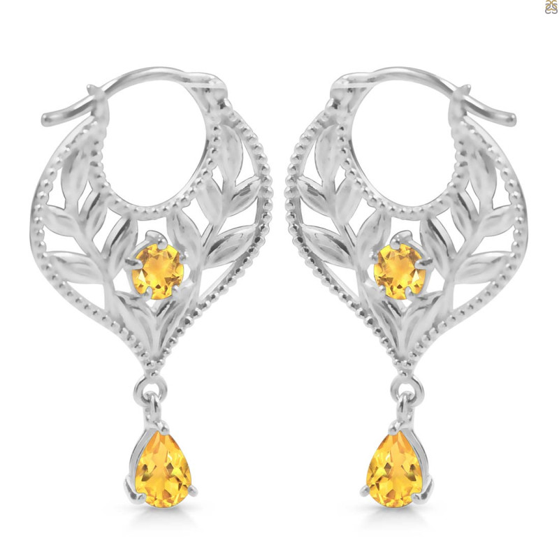 Citrine Earring