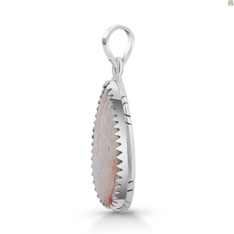 Crazy Lace Agate Pendant-SP CLA-1-27